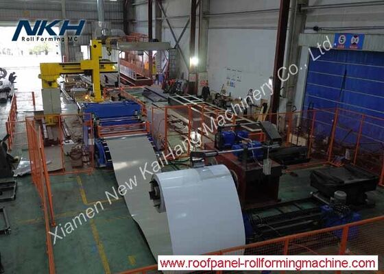 Straightening Shearing Stacking Line /0.3-3.0mm*1550mm Cut to Length Machine Customized Machine Automated Metal Sheet Processing Line