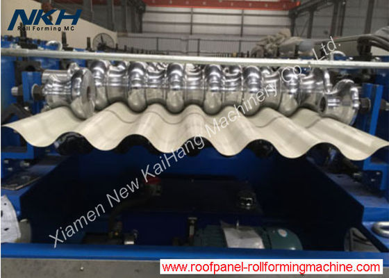 Big Wave Corrugated Roll Forming Machine With 780mm Cover Width CE Approved