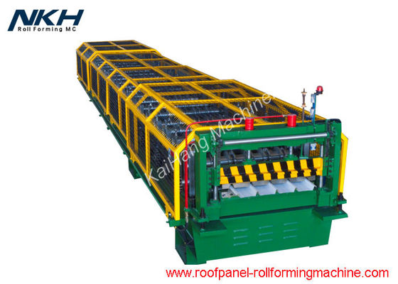 kaufen Trapezoide Dach-Platten-Rolle, die Maschine mit PLC-Kontrollsystem bildet online manufacture