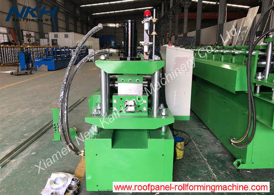 kaufen Kanal-Bolzen und Bahn-Rolle, die Maschine für voller harter GI Stahl-0.4-1.0mm Stärke bildet online manufacture