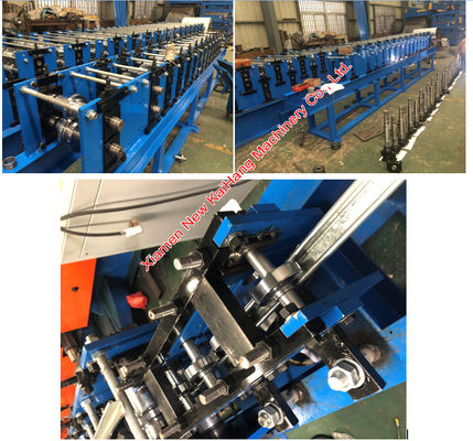 kaufen Schutz-Rail Roll Forming-Maschine 75mm Wellen-Cr12 mit CER Standard online manufacture