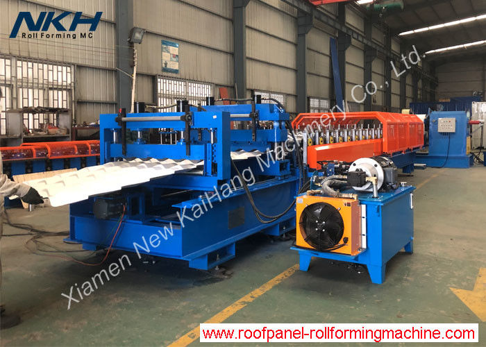 9m/Min 16 Rows Roof Tile Panel Roll Forming Machine