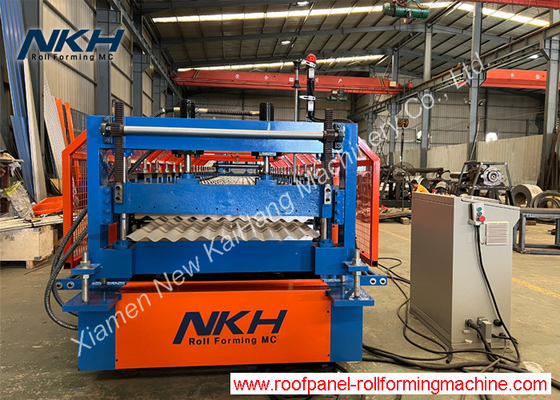 YX18-76.2-762 35mpm Wellrohlformmaschine mit Stapler