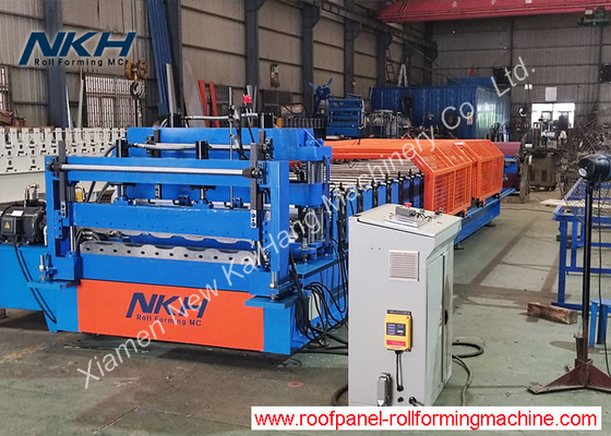 YX22-211-1105 Dachfliesen Rollformmaschine Metalldachmaschine Servomotorantrieb