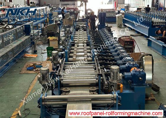 C76-200 Purlin Automatisches Umschalten Automatisches Stapeln Rollenformmaschine