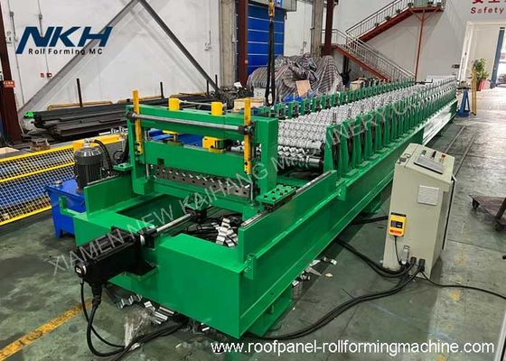 50 mpm Hochgeschwindigkeits-Wallholz-Blatt-Roll-Formmaschine mit PLC-Steuerung