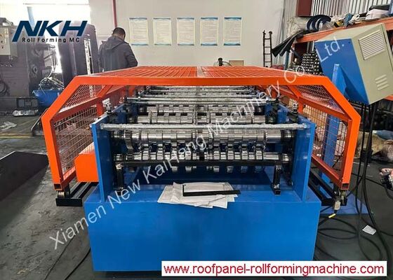 Schneid- und Kantenformmaschine für Rolltürpaneele/Rolltürlamellen/Türvorhänge