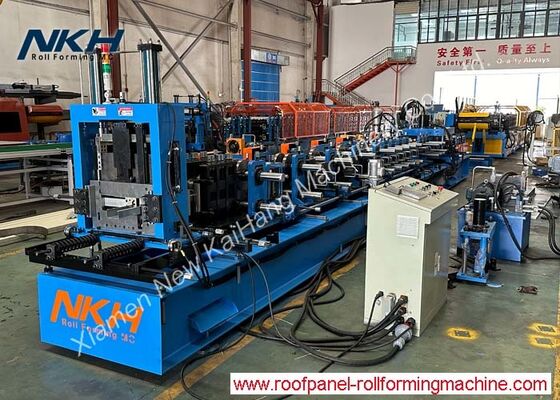 C & Z Purlin Formmaschine automatischer Austausch Schnellwechsel kundenspezifische Rollenformmaschine