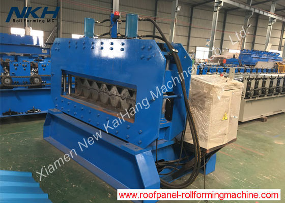 Hydraulische kurvende Metalldach-Rolle, die Maschinen-1200mm Abdeckungs-Breite mit Siemens-Servomotor bildet