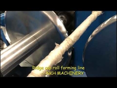 0,18 mm G550 Ridge Cap Rollformmaschine